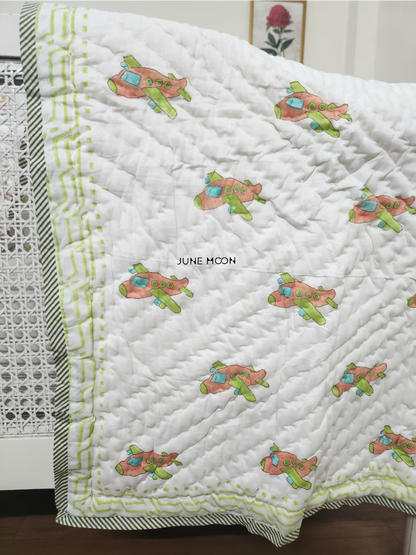 Flying Fellows - Baby Quilt