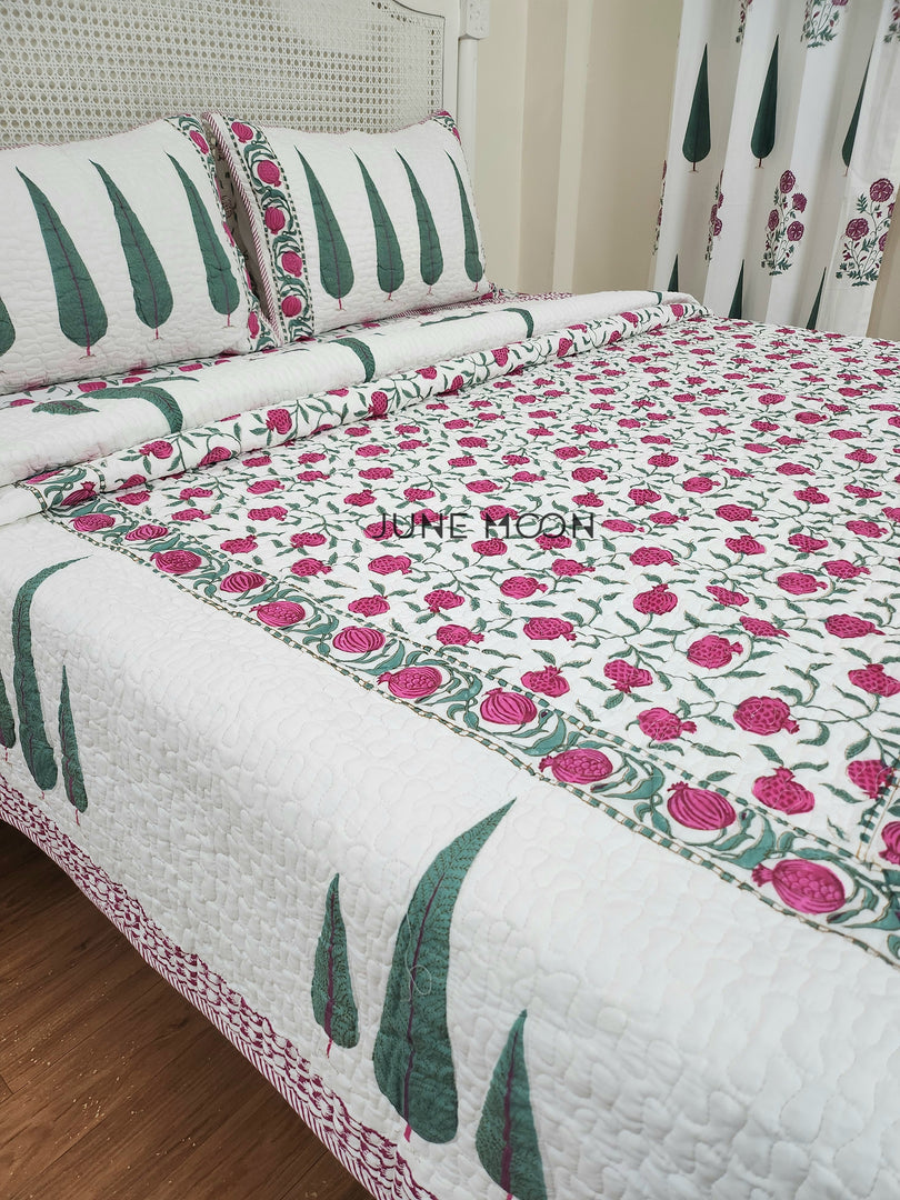 Kudrat - Quilted Bedcover Set