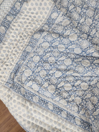 Chaandni - Block Printed Muslin Quilt