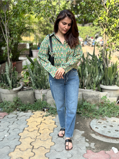 Cece Oversized Cotton Shirt