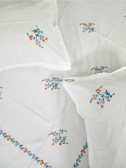 Celia - Embroidered Bedsheet Set