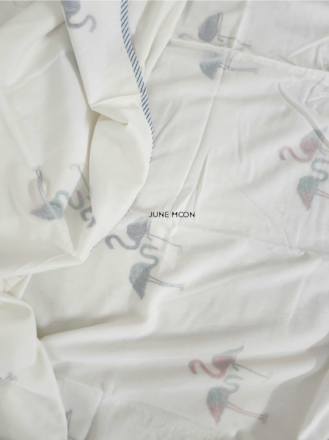Summer Side - Block Printed Muslin Dohar