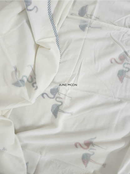 Summer Side - Block Printed Muslin Dohar