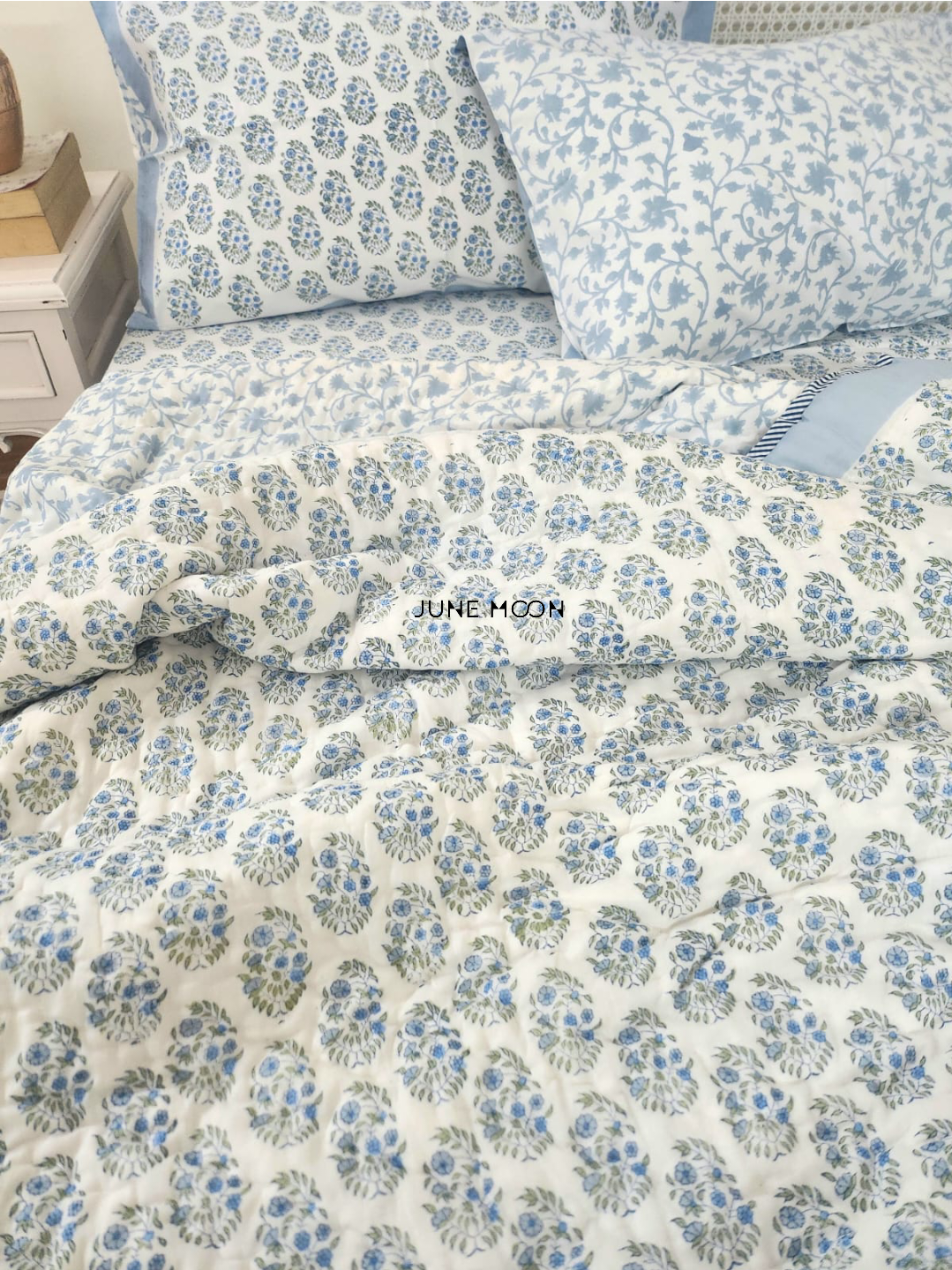 Jodhpur Diaries - Block Printed Muslin Quilt