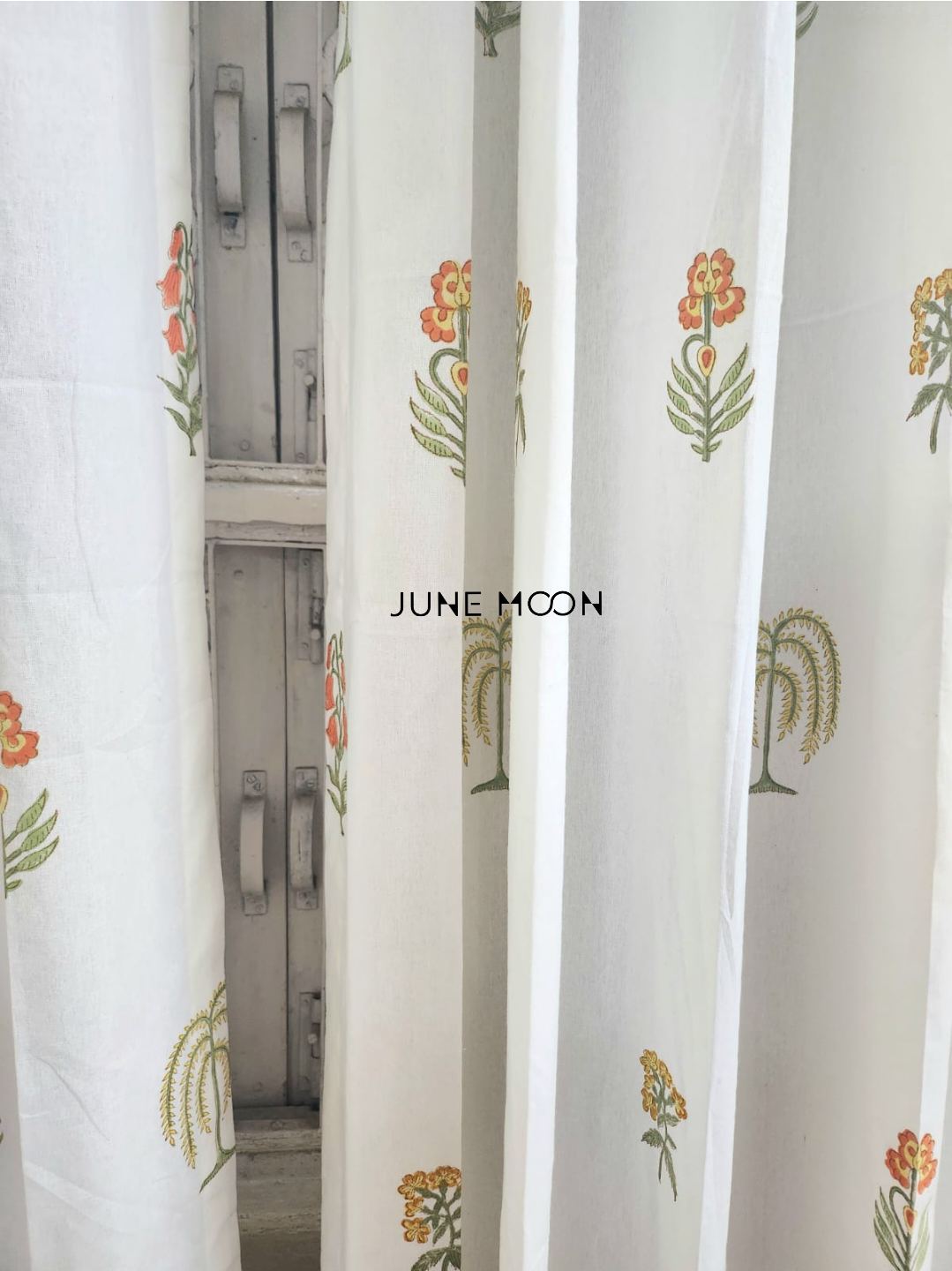 My Little Sunshine - Block Printed Curtains