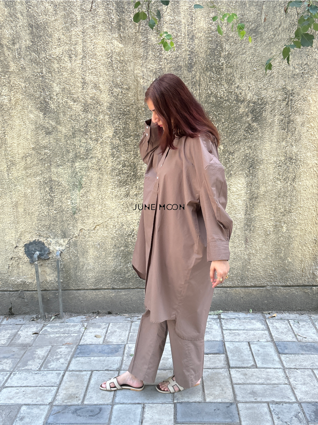 I’m Unstoppable - Boxy Fit High Low Co-ord Set