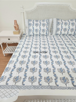 Load image into Gallery viewer, Neel - Block Printed Bedsheet Set
