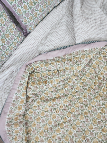 Fairytale - Block Printed Muslin Quilt