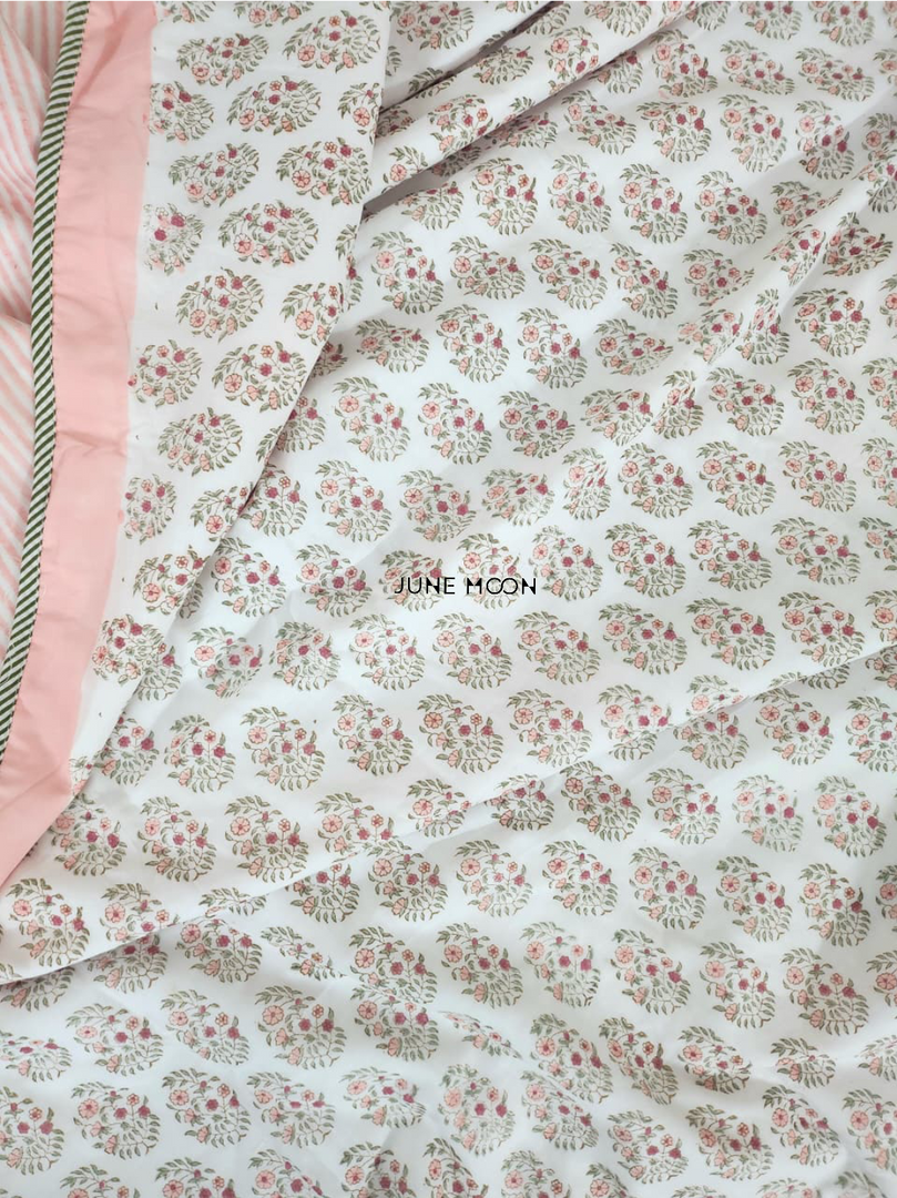 Nikhaar - Block Printed Muslin Dohar