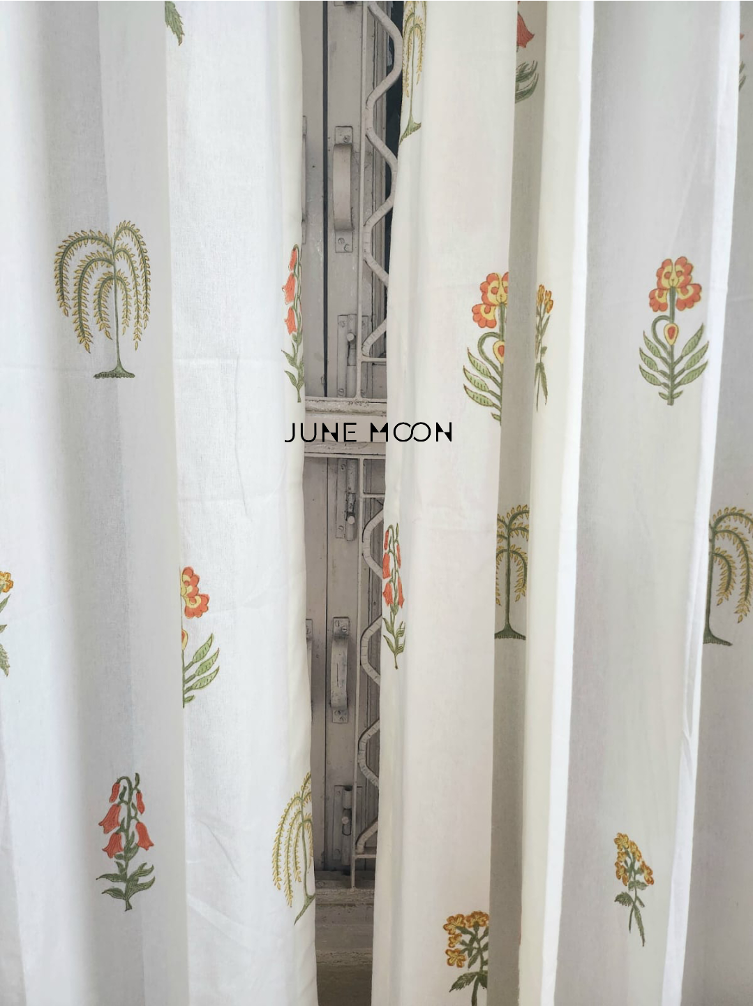 My Little Sunshine - Block Printed Curtains