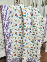 Load image into Gallery viewer, Twinkles &amp; Stars - Baby Quilt
