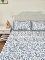 Load image into Gallery viewer, Nehar - Block Printed Bedsheet Set
