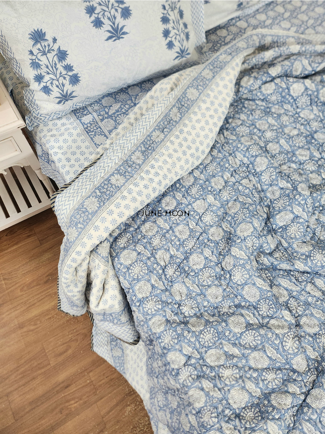 Nyla - Block Printed Muslin Quilt