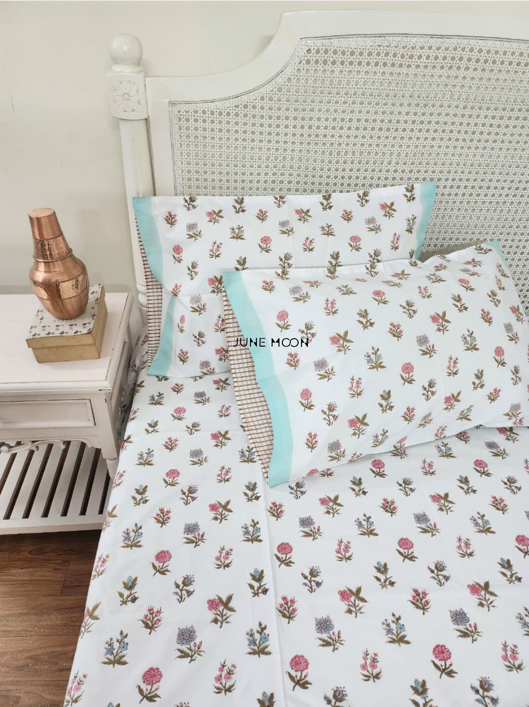 Barfi - Block Printed Bedsheet Set