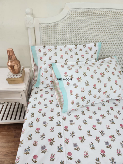 Barfi - Block Printed Bedsheet Set