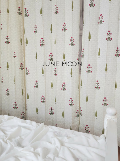 Mehrunisa - Block Printed Curtains