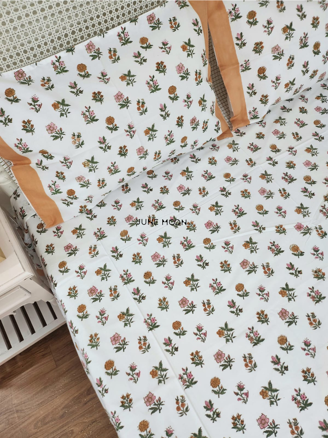 Barfi - Block Printed Bedsheet Set