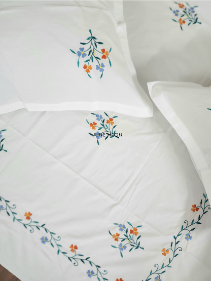 Daffodil - Embroidered Bedsheet Set