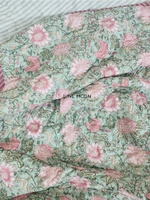 Load image into Gallery viewer, Sagewood - Block Printed Muslin Quilt
