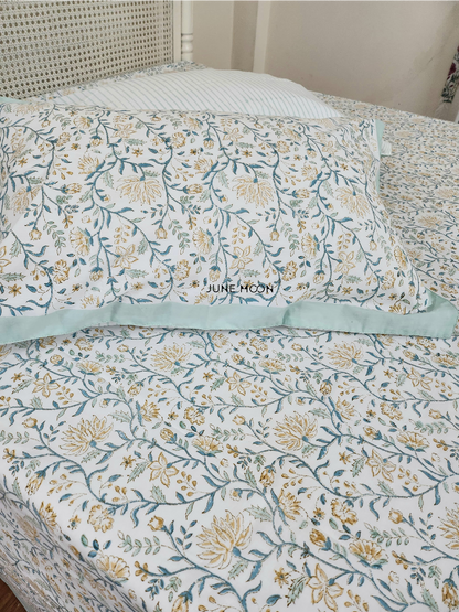 Gulpari - Block Printed Bedsheet Set