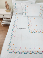 Load image into Gallery viewer, Noa - Embroidered Bedsheet Set
