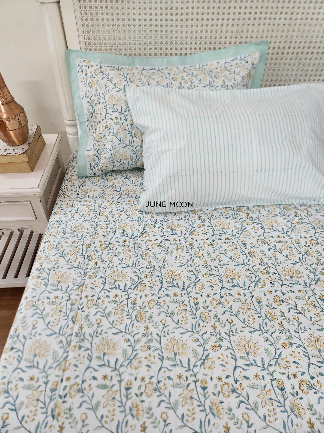 Gulpari - Block Printed Bedsheet Set
