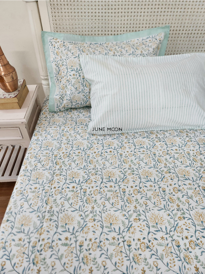 Gulpari - Block Printed Bedsheet Set