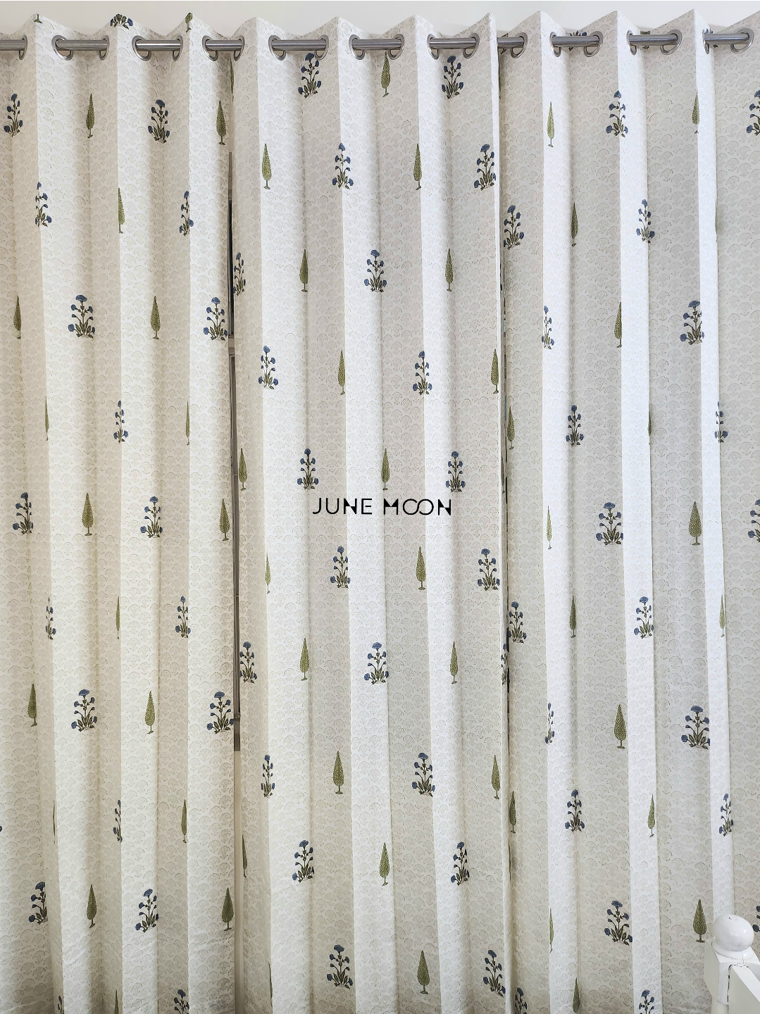 Chandni Bagh - Block Printed Curtains
