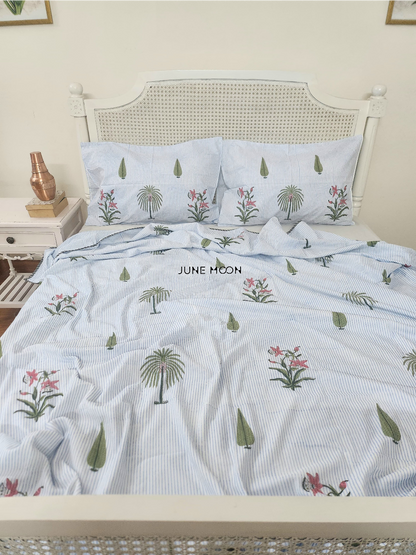 Rimjhim - Block Printed Muslin Dohar