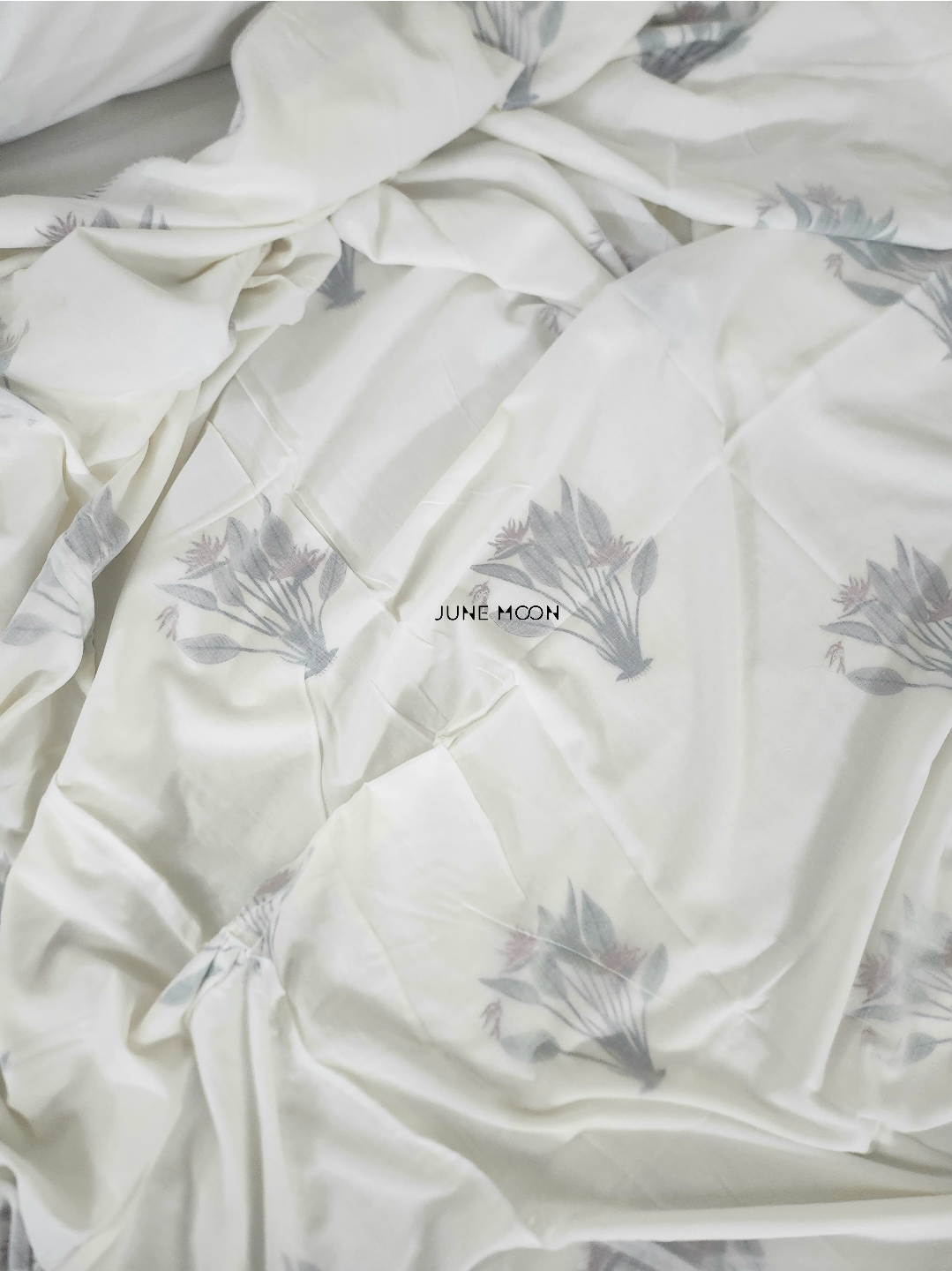 Nandini - Block Printed Muslin Dohar