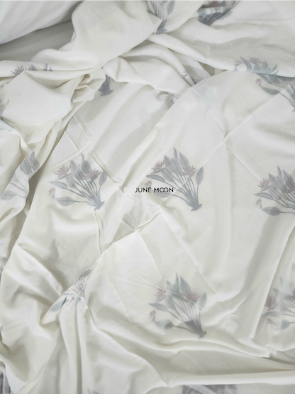 Nandini - Block Printed Muslin Dohar