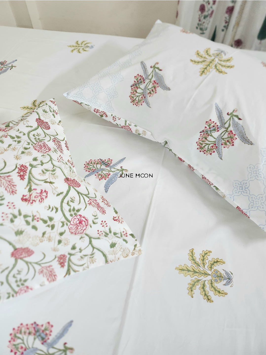 Noor - Block Printed Bedsheet Set