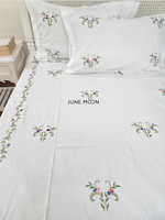 Load image into Gallery viewer, Beatrice - Embroidered Bedsheet Set
