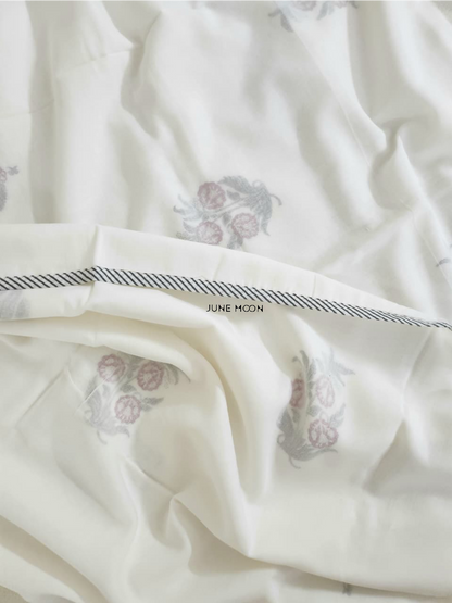 Bela - Block Printed Muslin Dohar