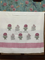 Load image into Gallery viewer, Firdaus - Block Printed Bath Towel
