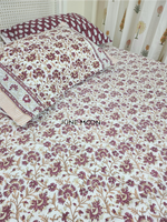 Load image into Gallery viewer, Gehna - Block Printed Bedsheet Set
