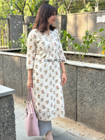 Load image into Gallery viewer, Roohi - Block Printed Kurta
