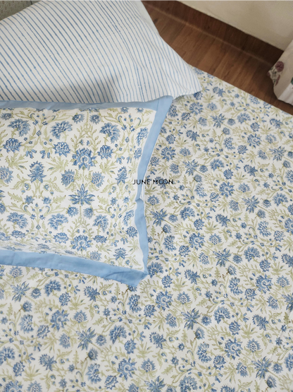 Delilah - Block Printed Bedsheet Set