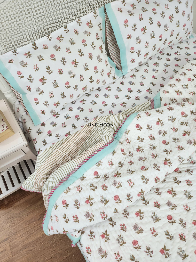 Barfi - Set of Quilt & Bedsheet