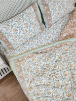 Load image into Gallery viewer, Albeli - Block Printed Muslin Quilt
