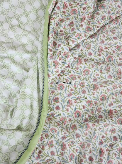 Khanak - Set of Dohar &amp; Bedsheet