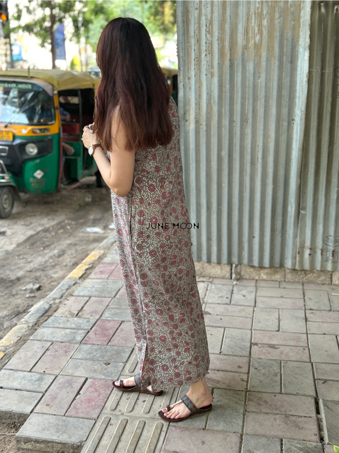 Kismet - Block Printed Cotton Dress