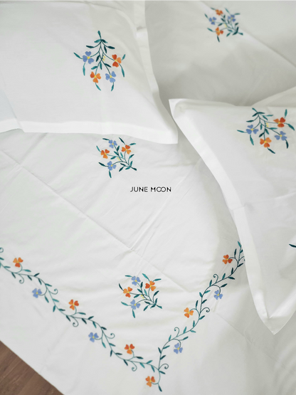 Daffodil - Embroidered Bedsheet Set
