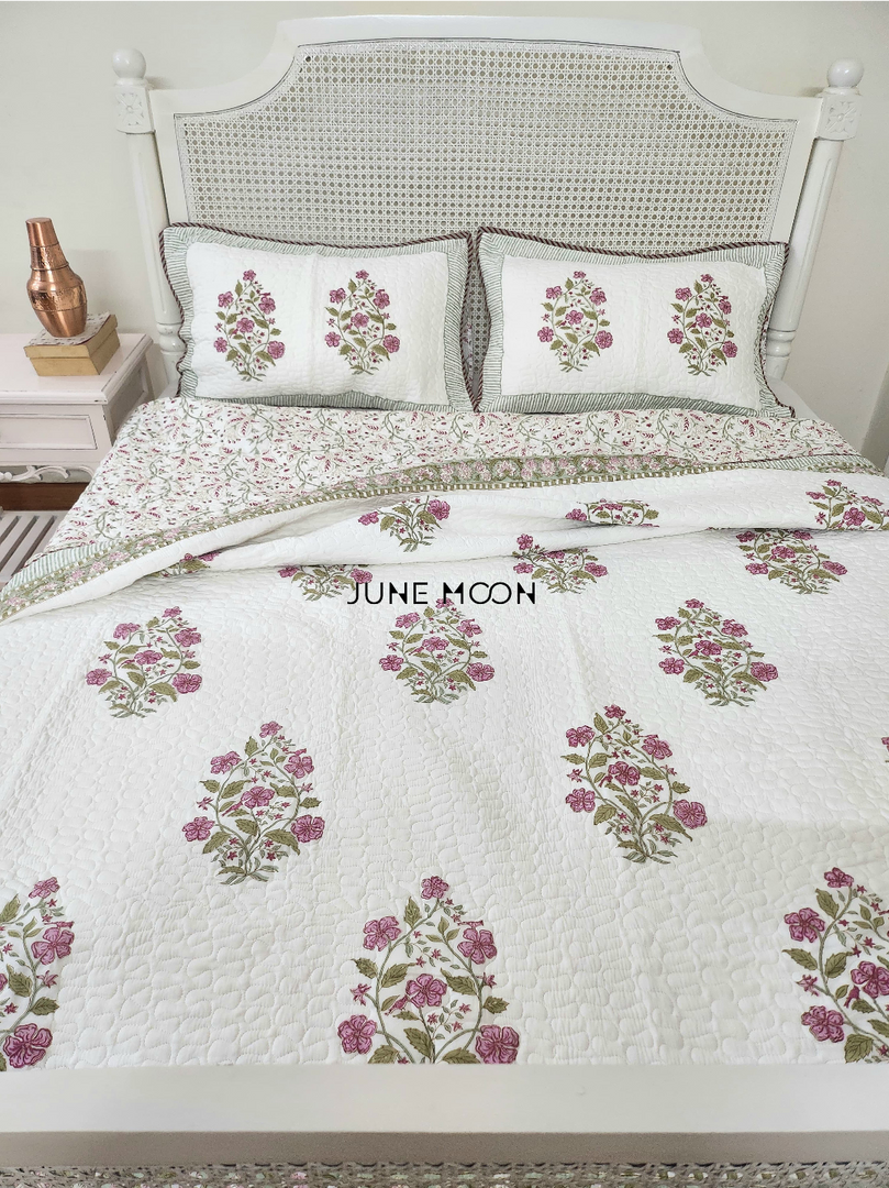 Season's Promise - Quilted Bedcover Set