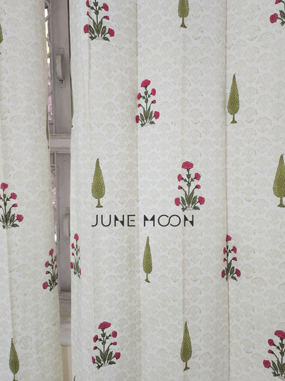 Mehrunisa - Block Printed Curtains