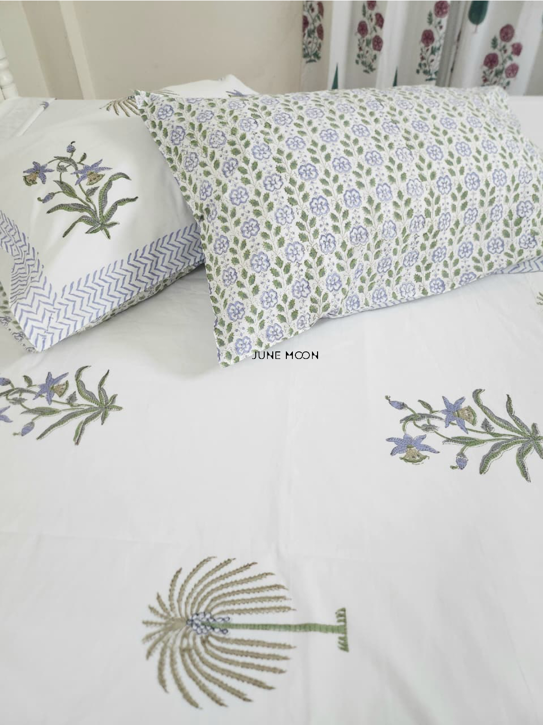 Beverly - Block Printed Bedsheet Set