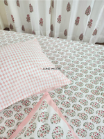 Load image into Gallery viewer, Nikhaar - Block Printed Bedsheet Set
