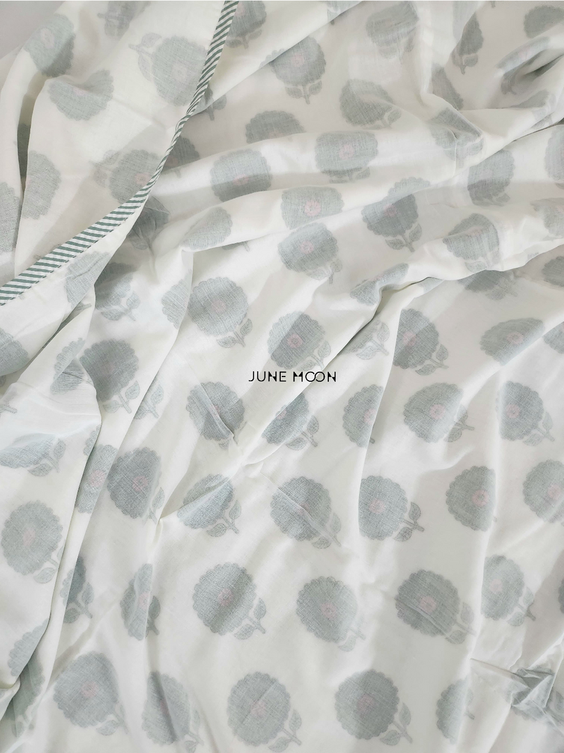 Mishri - Block Printed Muslin Dohar