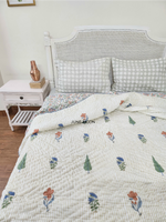 Load image into Gallery viewer, Sun Baked - Block Printed Muslin Quilt