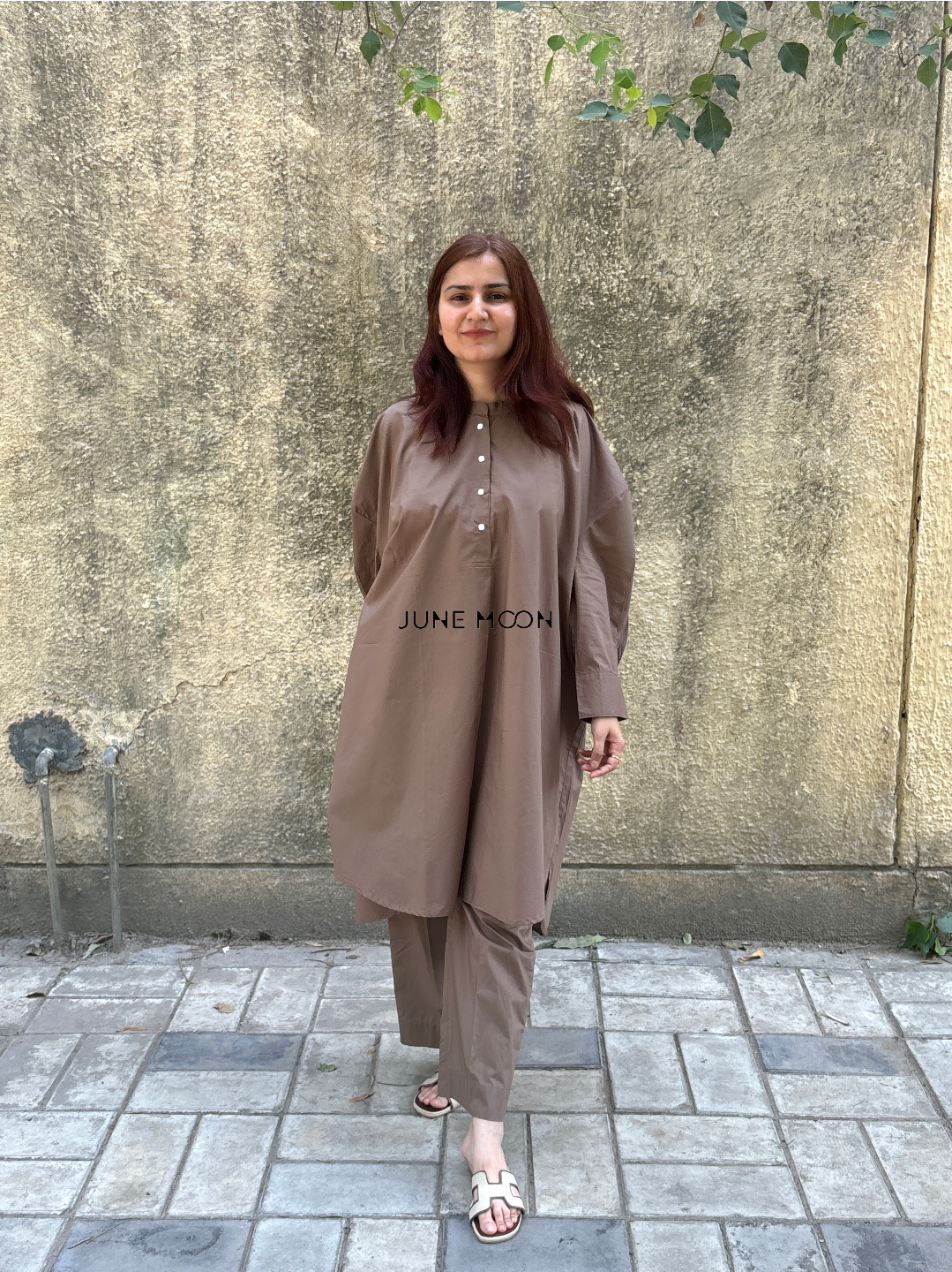 I’m Unstoppable - Boxy Fit High Low Coord Set